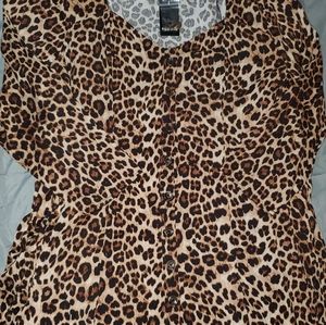 Brand New Torrid Leopard Shirt